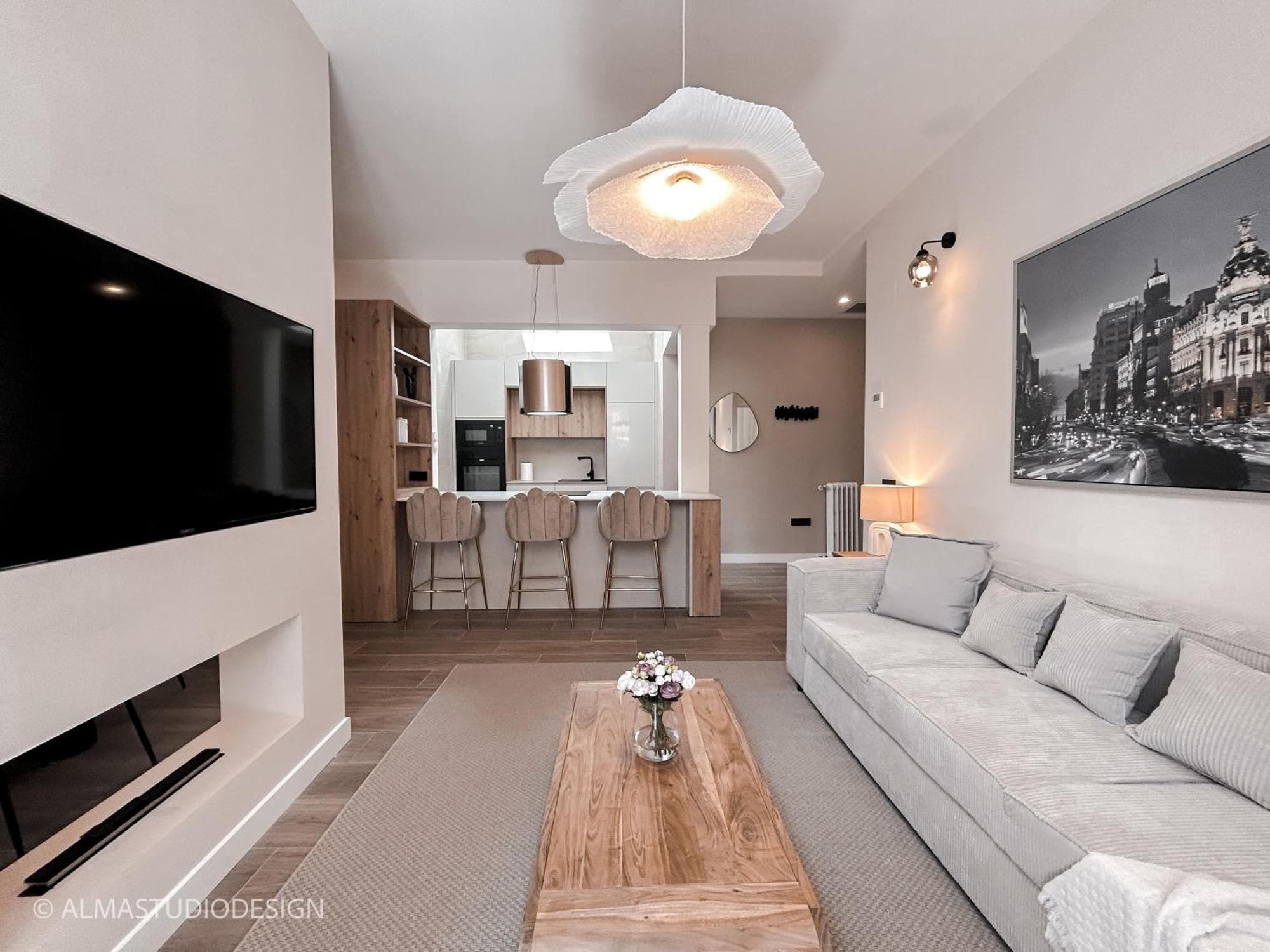 Ferienwohnung Luxe At The Clouds Of Madrid! Atico C Fuencarral Exterior foto